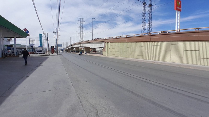 Paso superior Av. Zaragoza y Av. de las Torres